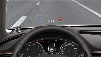 Jaký je účel automobilového Head-Up Display (HUD)?