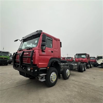Nový podvozek sklápěče Sinotruk HOWO 8x4